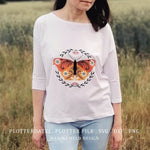 Plotterdatei Boho Schmetterling - Sewando