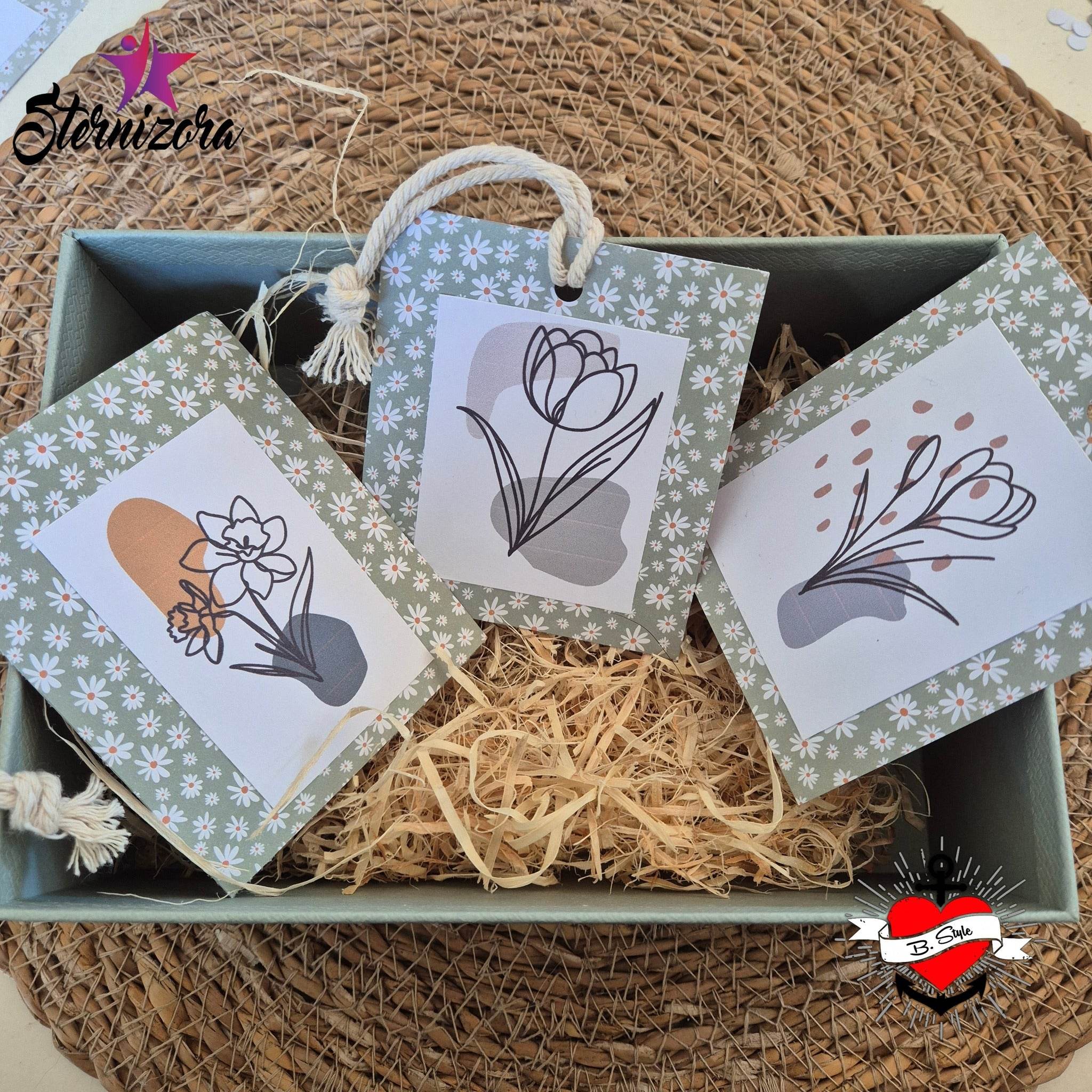 *Boho Blumen* Plotterdatei - Sewando