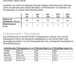 Rüscheli-Bolero, Schnittmuster Grösse 74-128 - Sewando