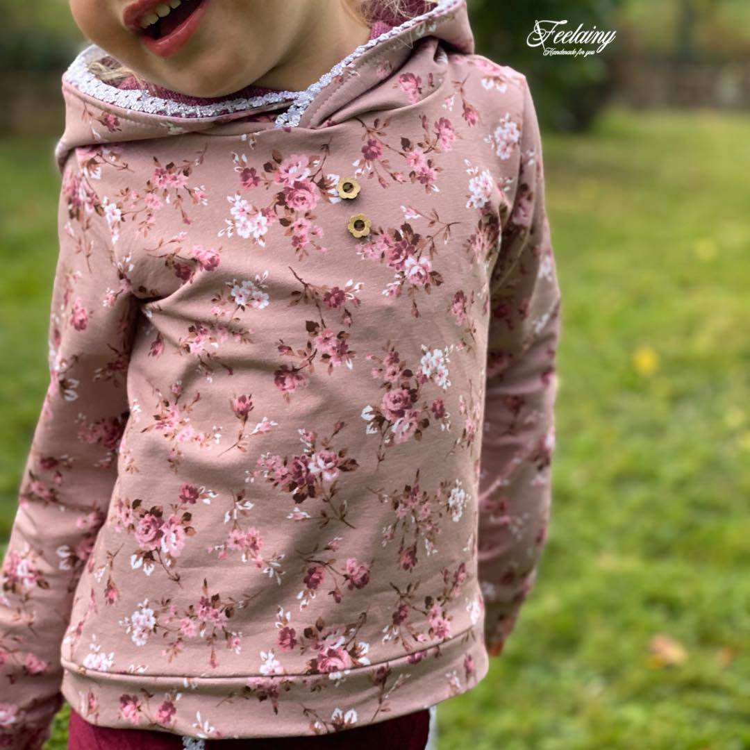 Schnittmuster Happy Daniele - Gr 86-164 - Pullover, Crop-Pullover, Hoodie - Sewando
