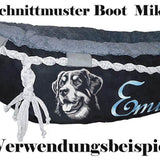 Stickdatei "Appenzeller Sennenhund Leroy" - realistisch - FÜR DUNKLE STOFFE