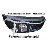 Stickdatei Dackel "Leni" - realistisch - FÜR DUNKLE STOFFE