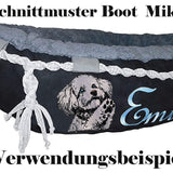 Stickdatei Applikation Pudel "Farly- realistisch - FÜR HELLE & DUNKLE STOFFE