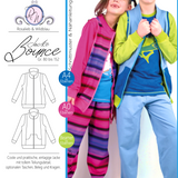 Schnittmuster Bounce Jacke Gr. 80 bis 152
