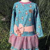 Happy Bow Größen 74 - 140 Tunika + Kleid Schnittmuster - Sewando