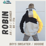 Schnittmuster *Boys Sweater Robin* #Hoodie Gr. 80-176 - Sewando