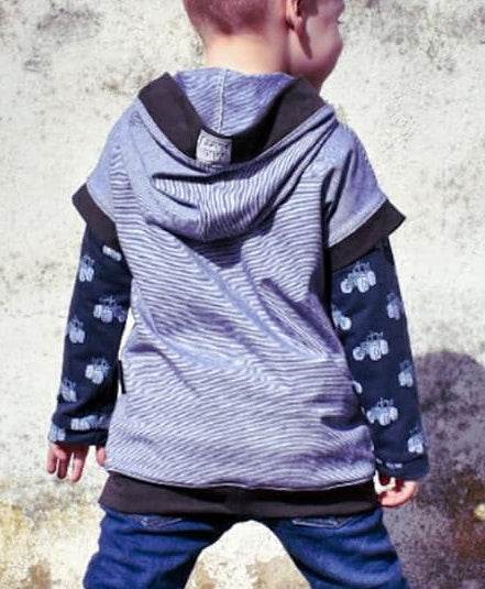 Schnittmuster Happy Anton - Gr 86-164 - Kurzarm, Langarmshirt - Sewando