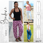 Schnittmuster Hose BUDONI Gr. 34-54 : - Sewando