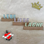 *Buchstaben Aufsteller* Plotter-& Laserdatei - Sewando