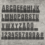 *Buchstaben Aufsteller* Plotter-& Laserdatei - Sewando