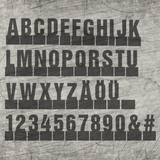 *Buchstaben Aufsteller* Plotter-& Laserdatei - Sewando