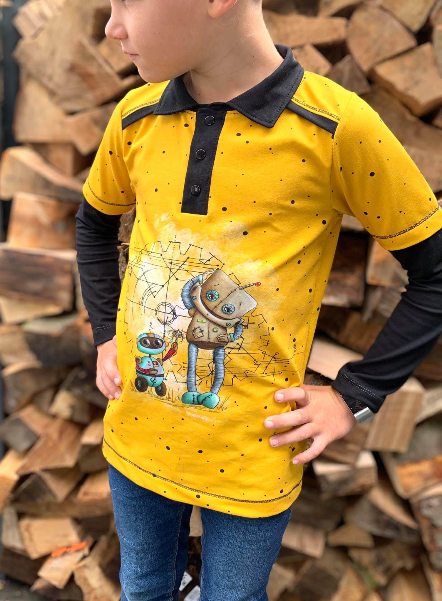 Happy Charlie - Gr 74-164 - Poloshirt Schnittmuster - Sewando