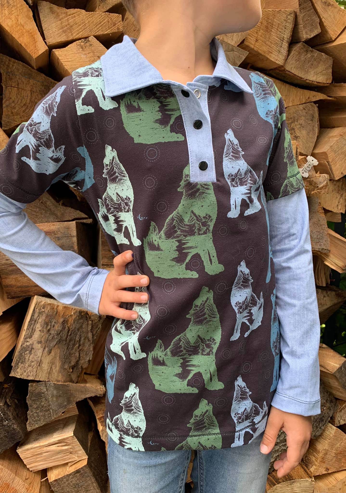 Happy Charlie - Gr 74-164 - Poloshirt Schnittmuster - Sewando