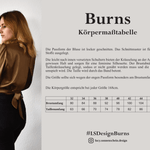 Bluse Rückenausschnitt - Burns - Schnittmuster - Gr. 32-48 - Sewando