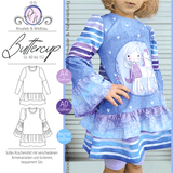 Schnittmuster Kleid Buttercup Gr. 80 bis 152 - Sewando