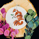 Eichhörnchen Stickdatei, naturverliebter Charme für deine Stickmaschine
