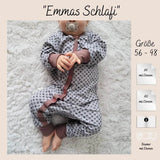 Schnittmuster Emmas Schlafi Gr. 56-98 - Sewando
