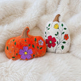 Stickdatei Herbst - Kürbis In the Hoop mit Blumen  Set 26133
