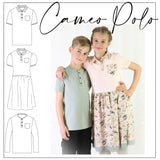 Schnittmuster Polo Shirt & Kleid Cameo Gr. 86 - 164 - Sewando
