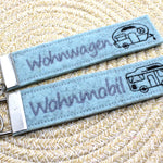 Stickdatei ITH Schlüsselanhänger Camping Wohnwagen Wohnmobil - Sewando