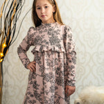 Schnittmuster Rüschenkleid Wini Maxi Gr. 104-146 - Sewando
