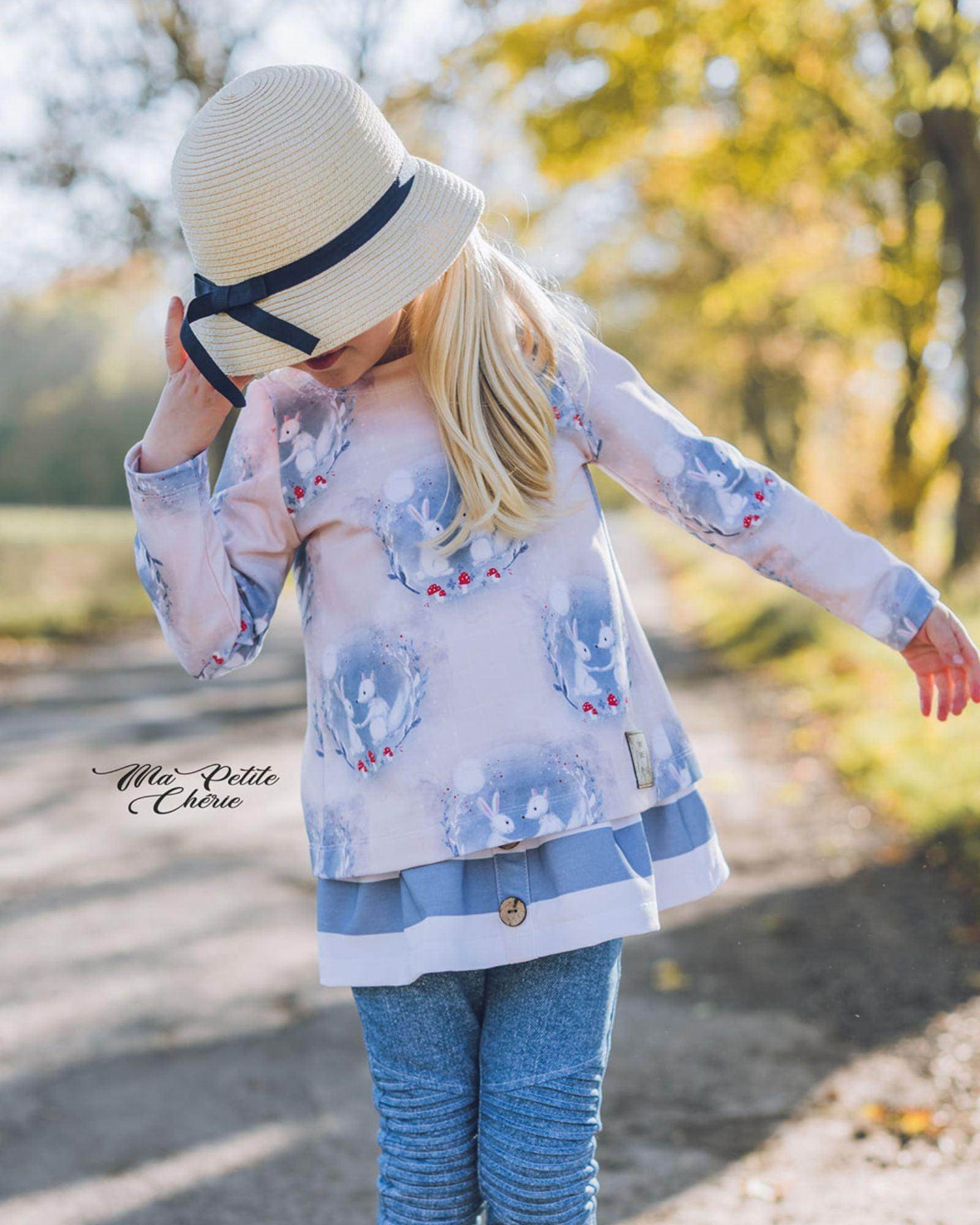 Cardigan Marie & Kleid Jane Kombi eBook Schnittmuster Gr. 86-146 - Sewando