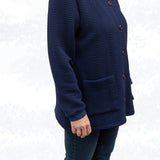 Nora - Cardigan mit knopfleiste - Gr. 34-50, A4+A0
