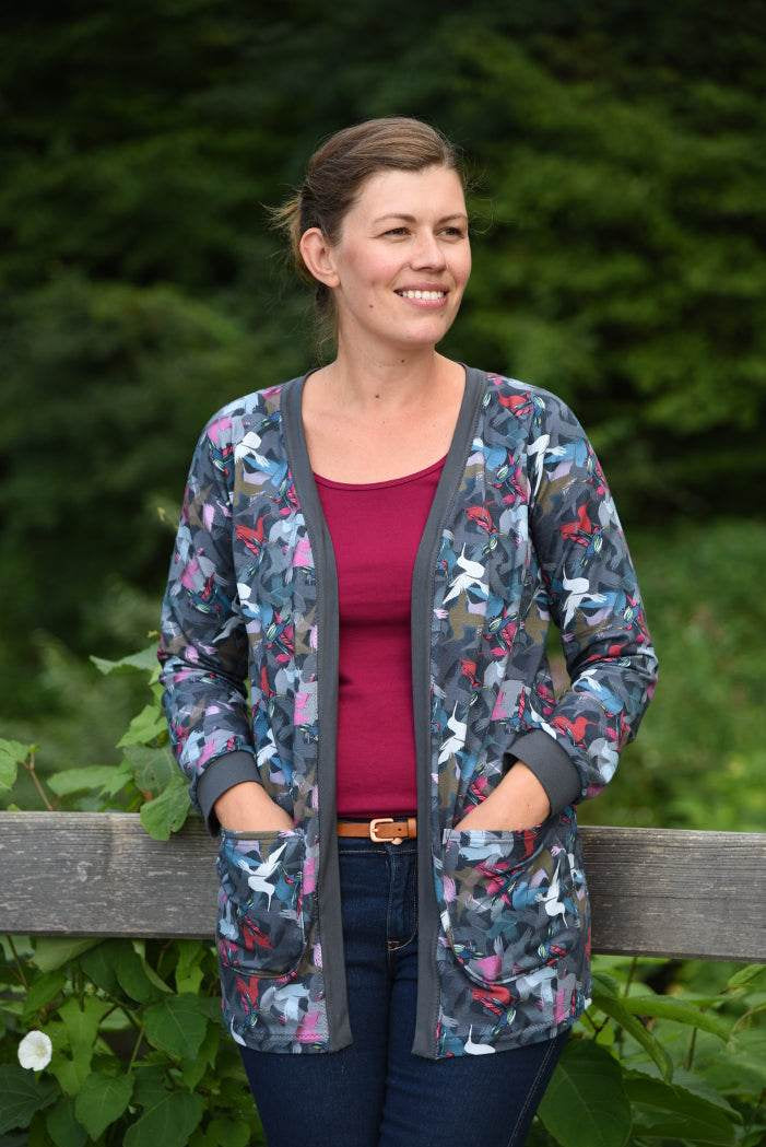 Schnittmuster CARDIGAN PICEA Gr. 32-48 - Sewando