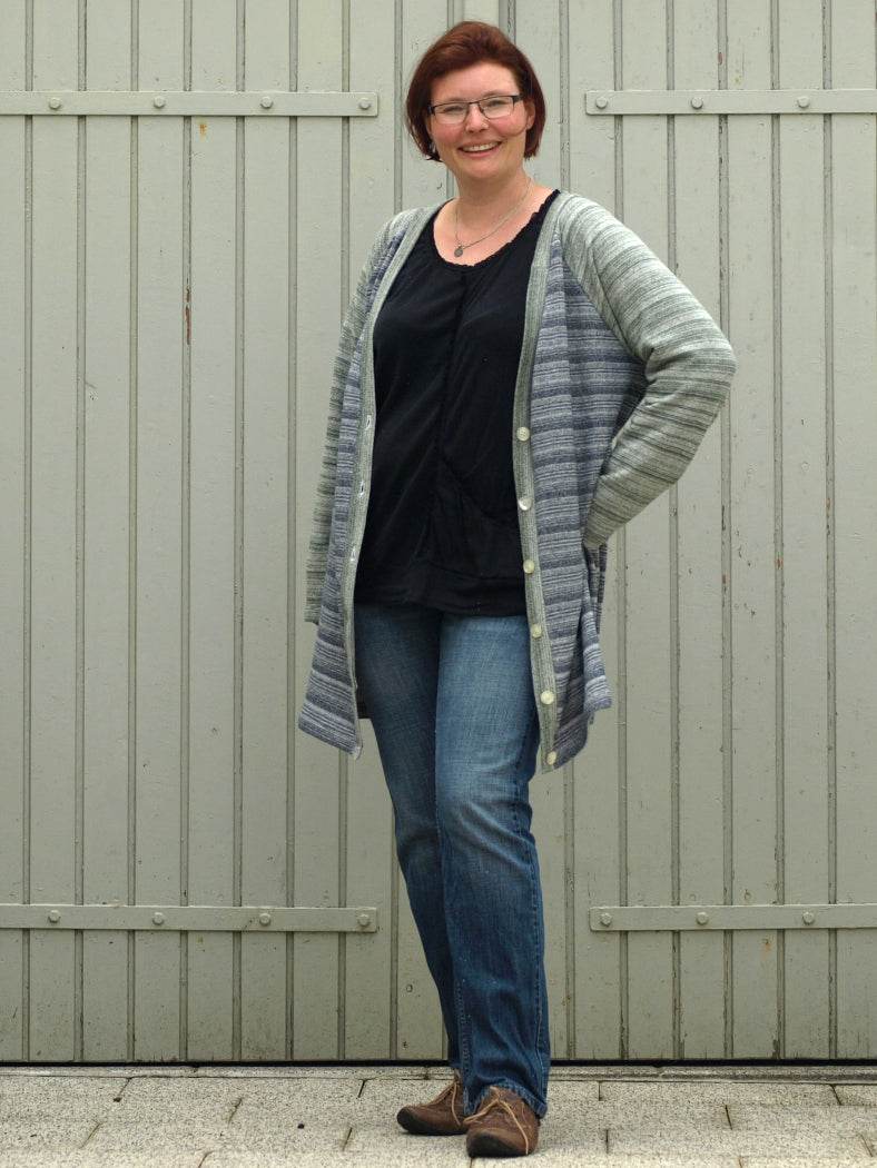 Schnittmuster CARDIGAN PICEA Gr. 32-48 - Sewando