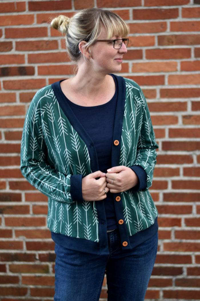 Schnittmuster CARDIGAN PICEA Gr. 32-48 - Sewando
