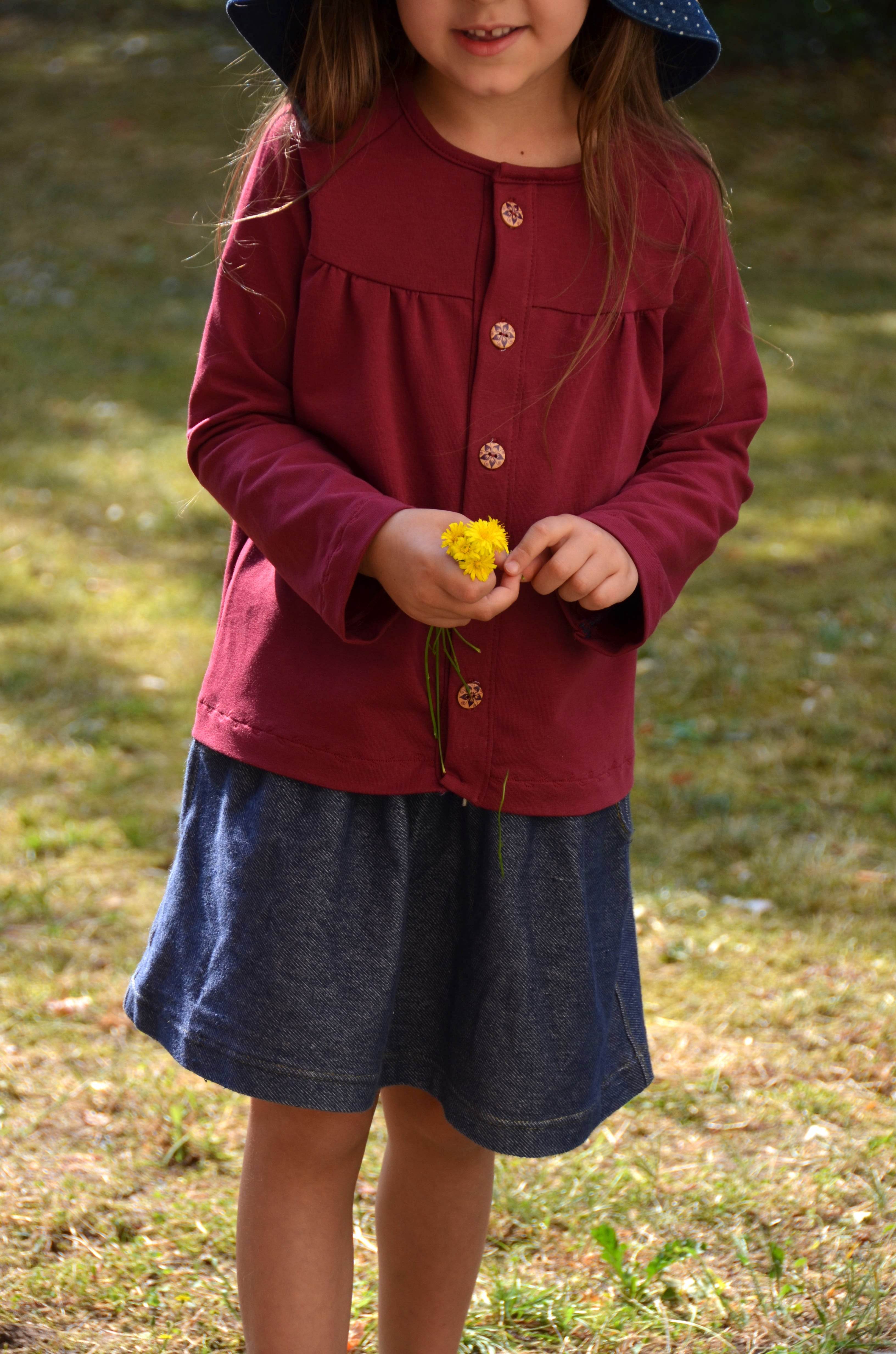 Schnittmuster CARDIGAN KATHI Gr. 92-146 - Sewando