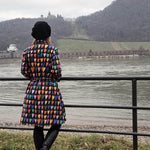 Schnittmuster Cardigankleid Feminina, Größe 32 - 50 : - Sewando