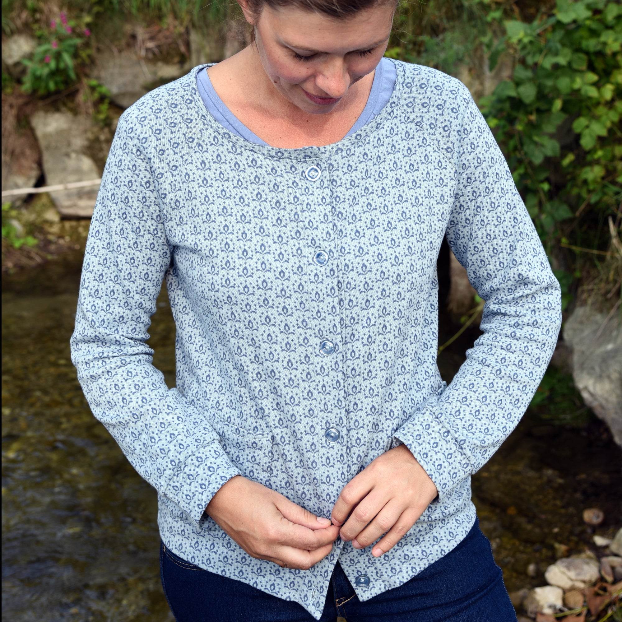 Schnittmuster Kombi-Pack PULLOVER BETULA + CARDIGAN PICEA Gr. 32-48 - Sewando