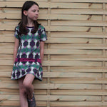 Schnittmuster Main PleatedDress - Faltenrockkleid - 68-164 + Gratis MatchingPants - Sewando