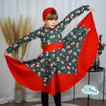 Schnittmuster Wintermärchen Drehkleid Größe 74-164 - Sewando