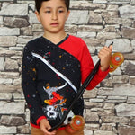 Schnittmuster Shirt für Jungen Fran Gr. 74-164 - Sewando