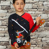 Schnittmuster Shirt für Jungen Fran Gr. 74-164 - Sewando