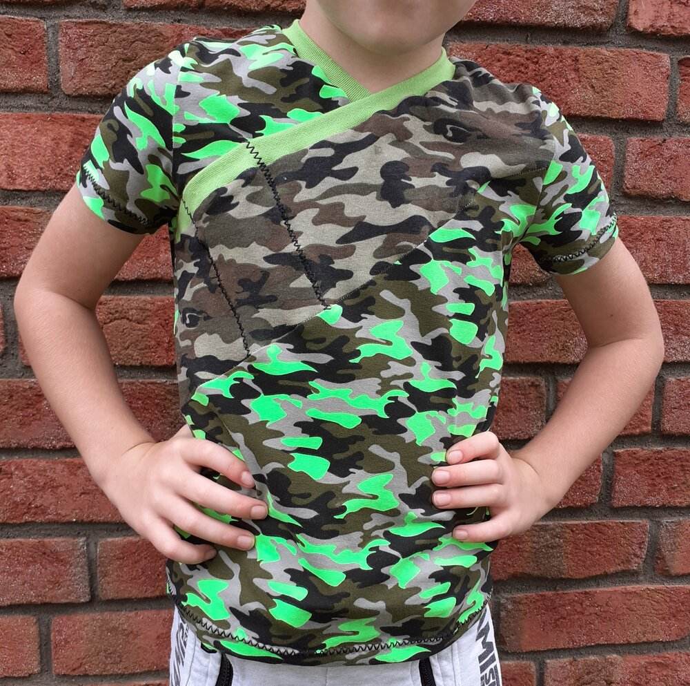 Schnittmuster Shirt für Jungen Fran Gr. 74-164 - Sewando