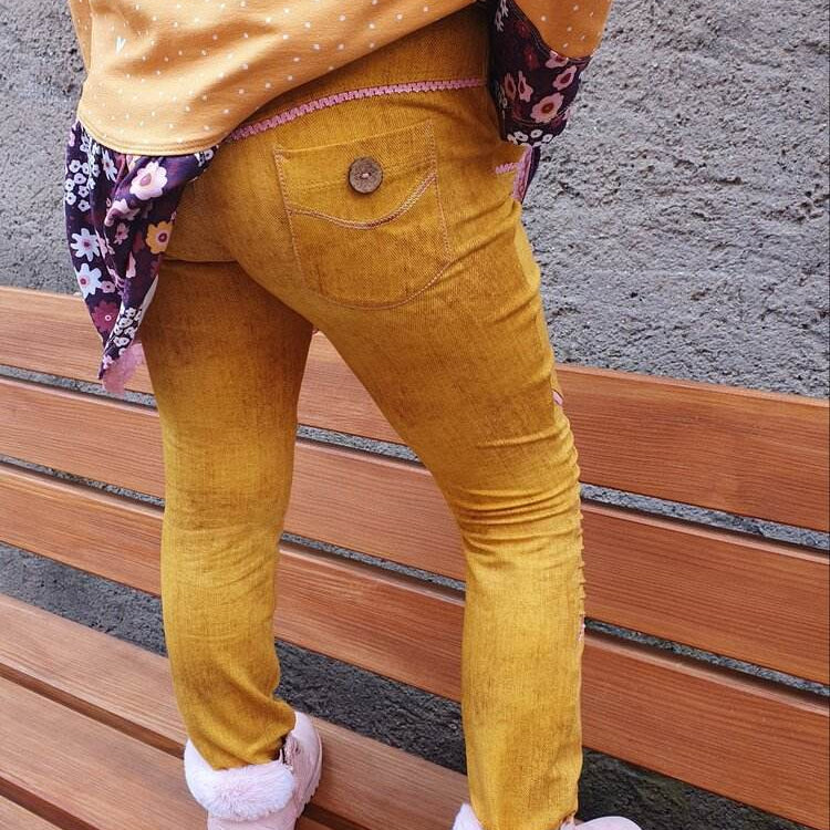 Schnittmuster Jeggings Giorgia für Kinder Gr. 80-164 - Sewando