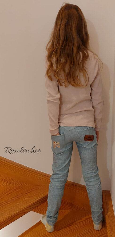 Schnittmuster Jeggings Giorgia für Kinder Gr. 80-164 - Sewando