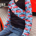 Schnittmuster Shirt für Jungen Fran Gr. 74-164 - Sewando