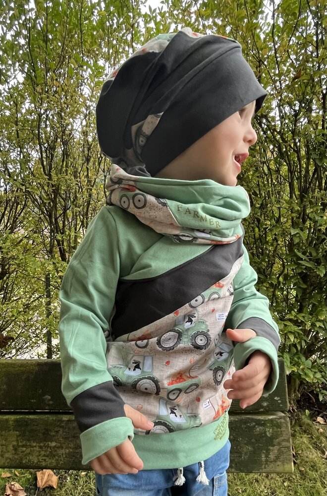Schnittmuster Loopschal Schal Twist´n´Loop unisex für Kinder und Erwachsene - Sewando