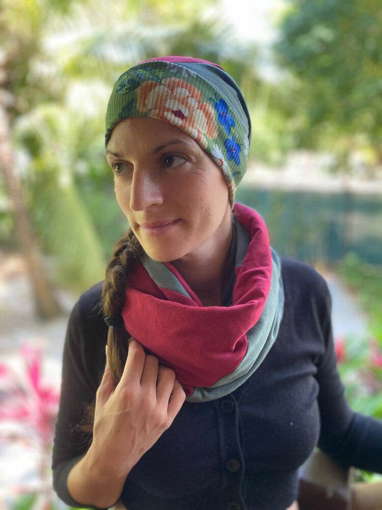 Schnittmuster Loopschal Schal Twist´n´Loop unisex für Kinder und Erwachsene - Sewando