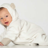 Baby Nähmuster Digitaler Download Hooded Strampler Design Säuglingskleidung Nähprojekt PDF Format Komplette Anleitung Zwei Stilvarianten Neugeborenen bis Kleinkind Größen Moderne Baby Kleidung Design Einfacher Nähplan Professionelles Schnittmuster Layout