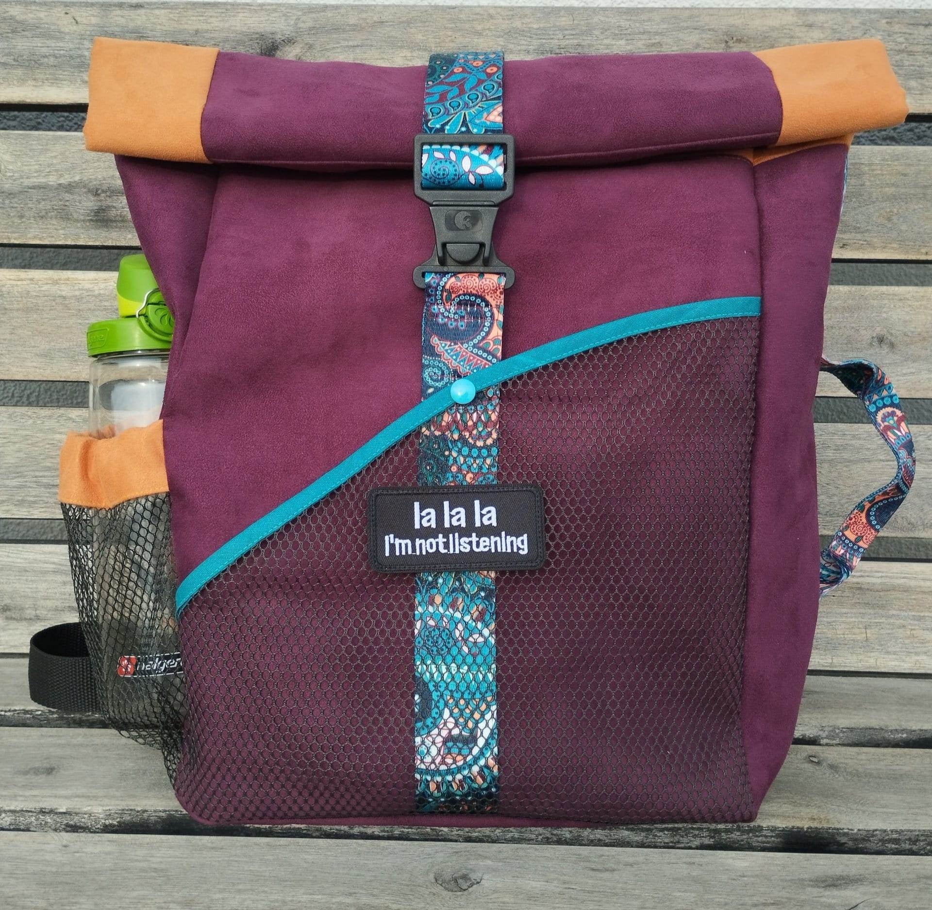 Schnittmuster Rolltop Rucksack Torben Nähanleitung - Sewando