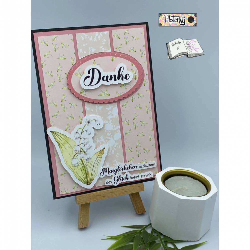 Digiset Maiglöckchen Plotten, Sublimation, Drucken - Sewando