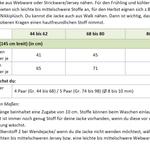 Charly – Babyjacke mit Kapuze, Kragen oder Rundhalsausschnitt Gr. 44-98 - Sewando