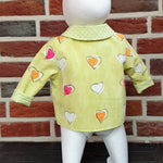 Charly – Babyjacke mit Kapuze, Kragen oder Rundhalsausschnitt Gr. 44-98 - Sewando