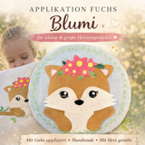 Applikationsvorlage Fuchs Blumi