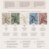 Maxikleid Schnittmuster PDF – Kleid mit V-Ausschnitt, Taschen & Schlitz | Größen 34–50